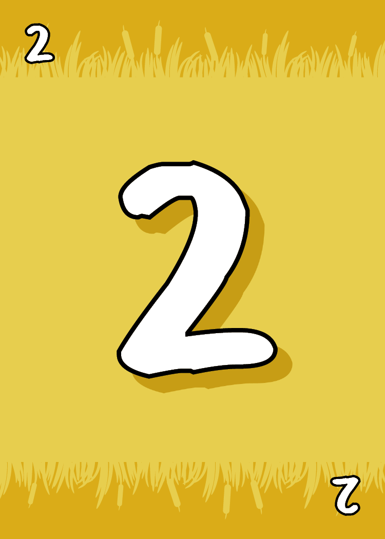 Yellow 2 (top of discard)